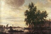 Saloman van Ruysdael The Ferryboat Germany oil painting artist